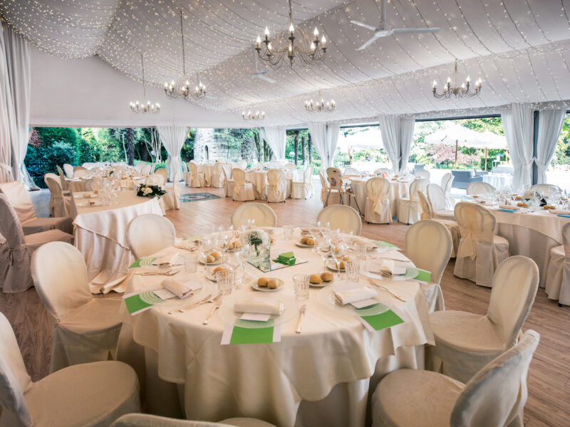 Wedding,Reception,Venue,In,A,Large,Marquis,With,Elegant,Formal